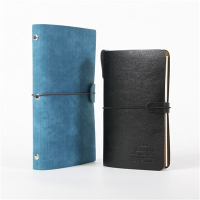 Újratölthető bőr napló